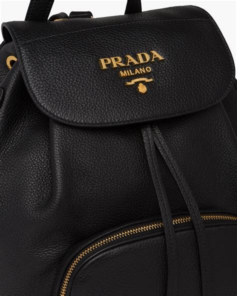 real prada backpack|Prada backpack leather.